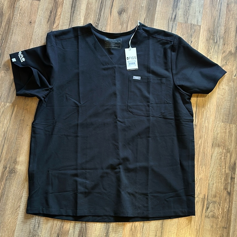 Fig Scrub Top